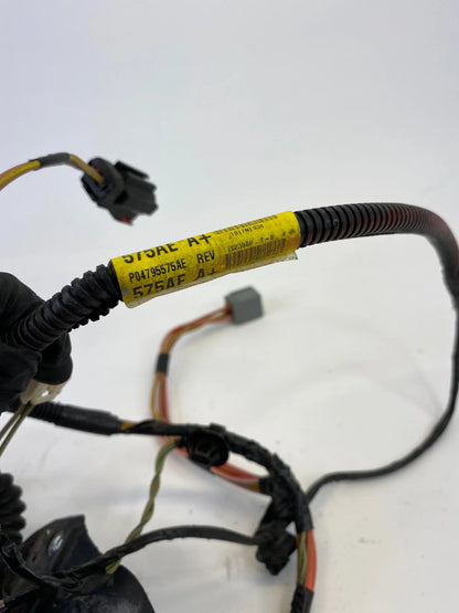 2007-2012 DODGE CALIBER REAR LEFT SIDE BACK DOOR WIRING HARNESS 04795575AE OEM