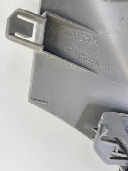 10-14 HONDA INSIGHT LOWER DASH LEFT SIDE FUSE BOX COVER LID TRIM PANEL 77311-TM8