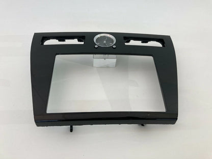06-09 FORD FUSION CENTER DASH RADIO BEZEL TRIM WITH CLOCK OEM 6N73-5404302-AK