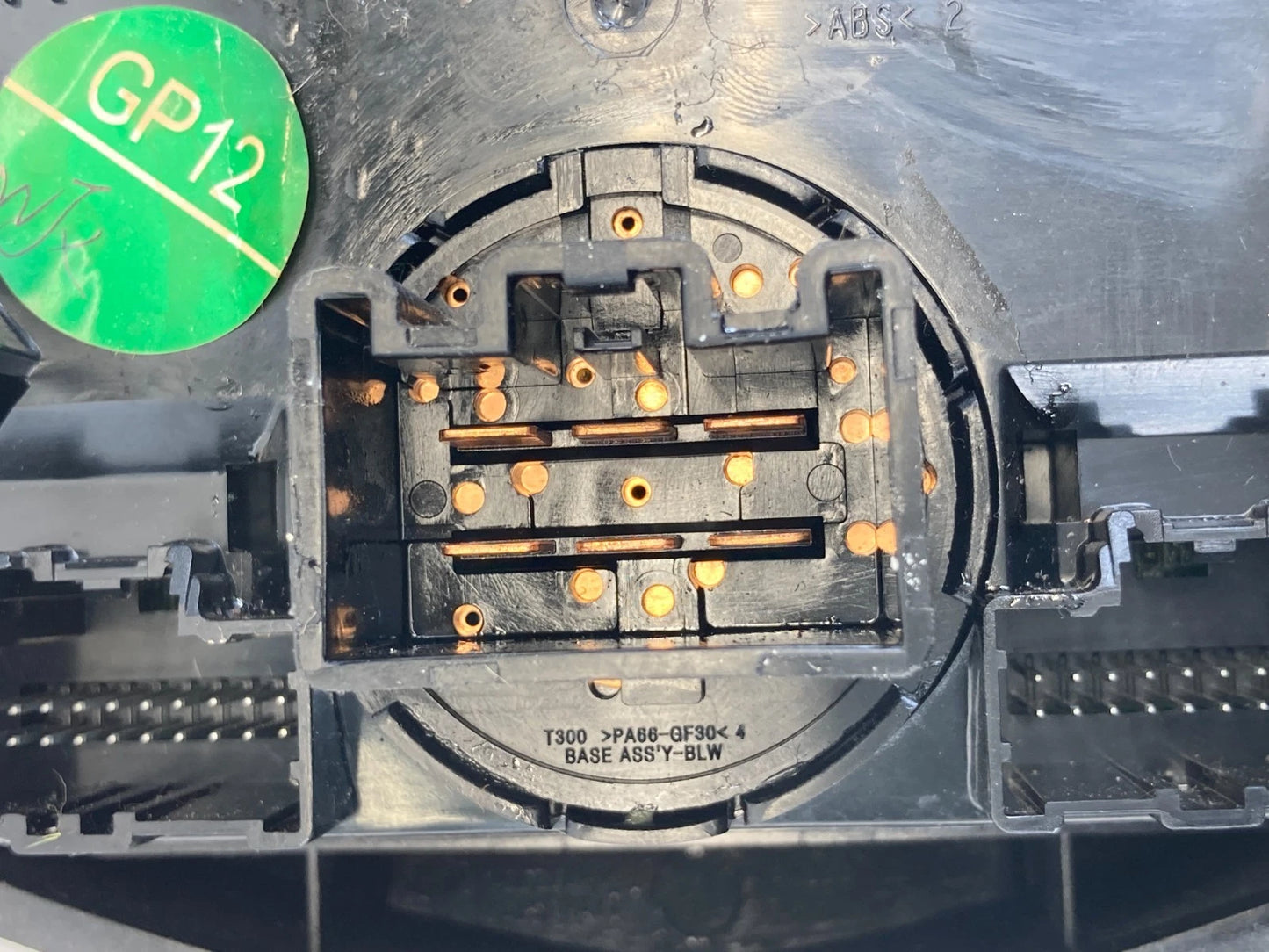 11-13 CHEVROLET SONIC A/C CLIMATE CONTROL HEATER TEMP SWITCH W/ BEZEL 95466006