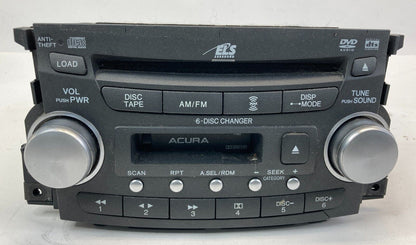 2005 2006 Acura TL AM FM Radio Player 6 Disc CD Receiver 39100-SEP-A011 OEM