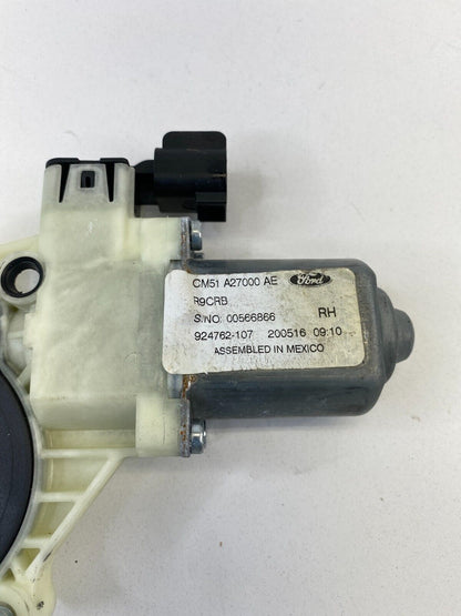 2012-2018 Ford Focus SE Rear Right Back Side Door Power Window Motor CM51A27000