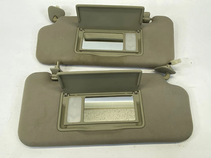 2009-2014 NISSAN MURANO SUN VISOR SUNVISOR DRIVER PASSENGER LH RH SET OEM