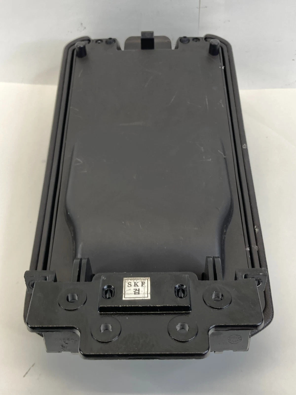11-15 HYUNDAI SONATA CENTER CONSOLE ARM REST ARMREST LID STORAGE BLACK LEATHER