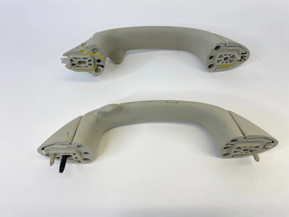 07-14 MINI COOPER INTERIOR ROOF GRAB HANDLES GREY SET LEFT RIGHT DRIVER PASS OEM