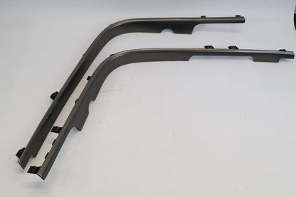 2007 2008 ACURA TL FR CENTER CONSOLE TRIM MOLDING BEZEL SET LH & RH SILVER OEM