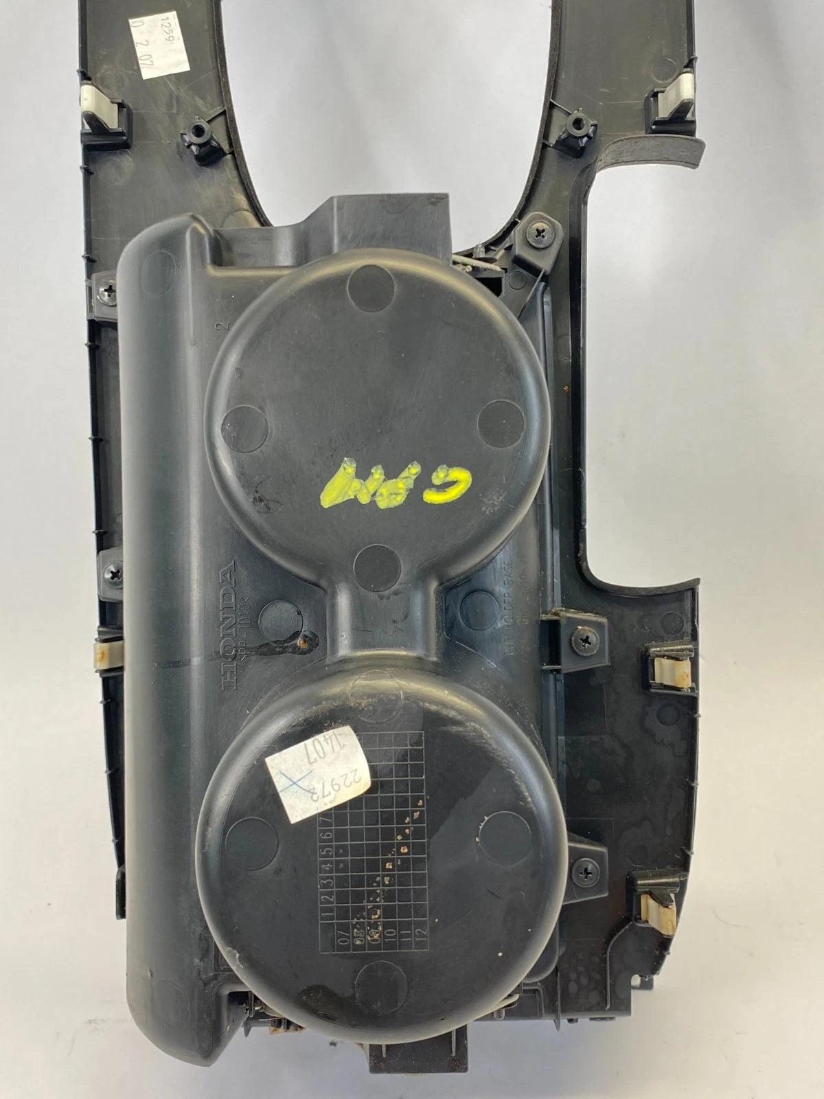 2008-2012 HONDA ACCORD CENTER CONSOLE SHIFTER CUP HOLDER BEZEL TRIM OEM