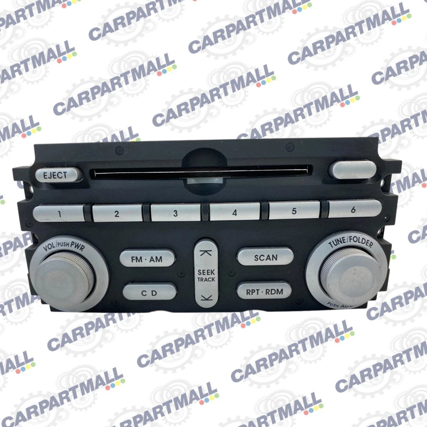 04 05 MITSUBISHI GALANT RADIO CD PLAYER CONTROL PANEL FACE PLATE 8002A247H OEM