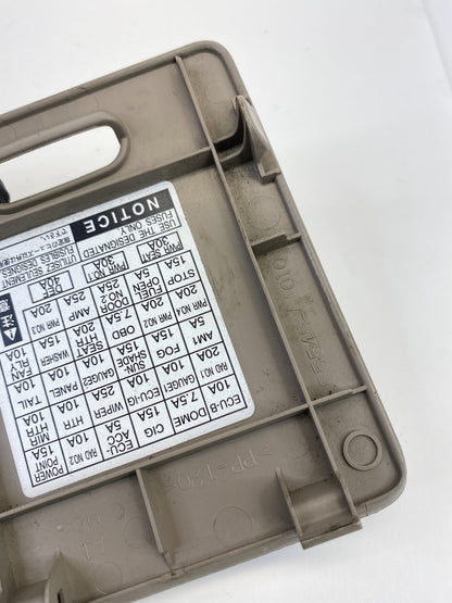 2002-2006 Toyota Camry Dash Left Panel Fuse Box Cover Trim Lid 55545-AA010 OEM