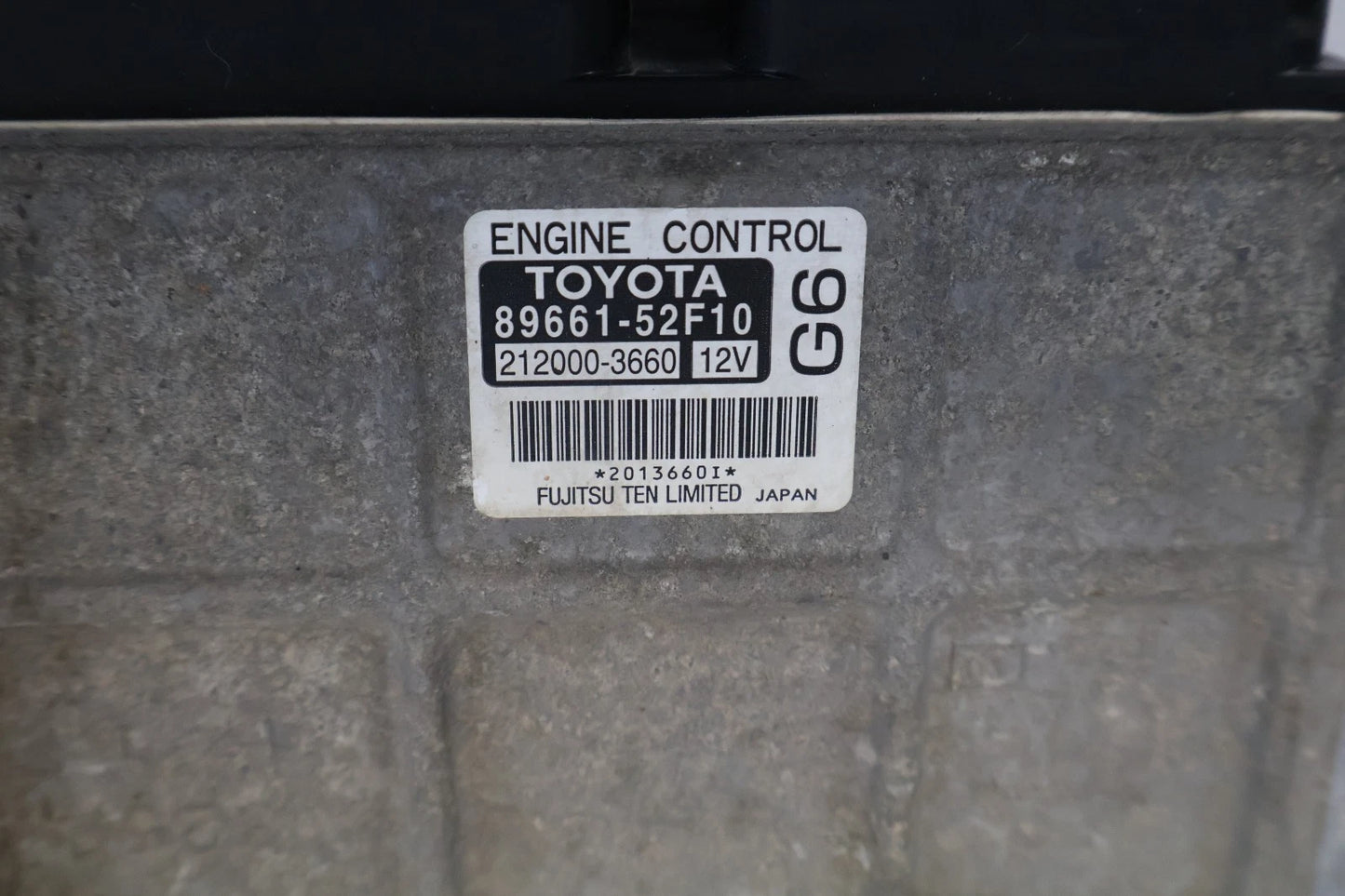2006 2007 TOYOTA YARIS 1.5L AUTOMATIC ENGINE COMPUTER CONTROL MODULE ECU ECM PCM