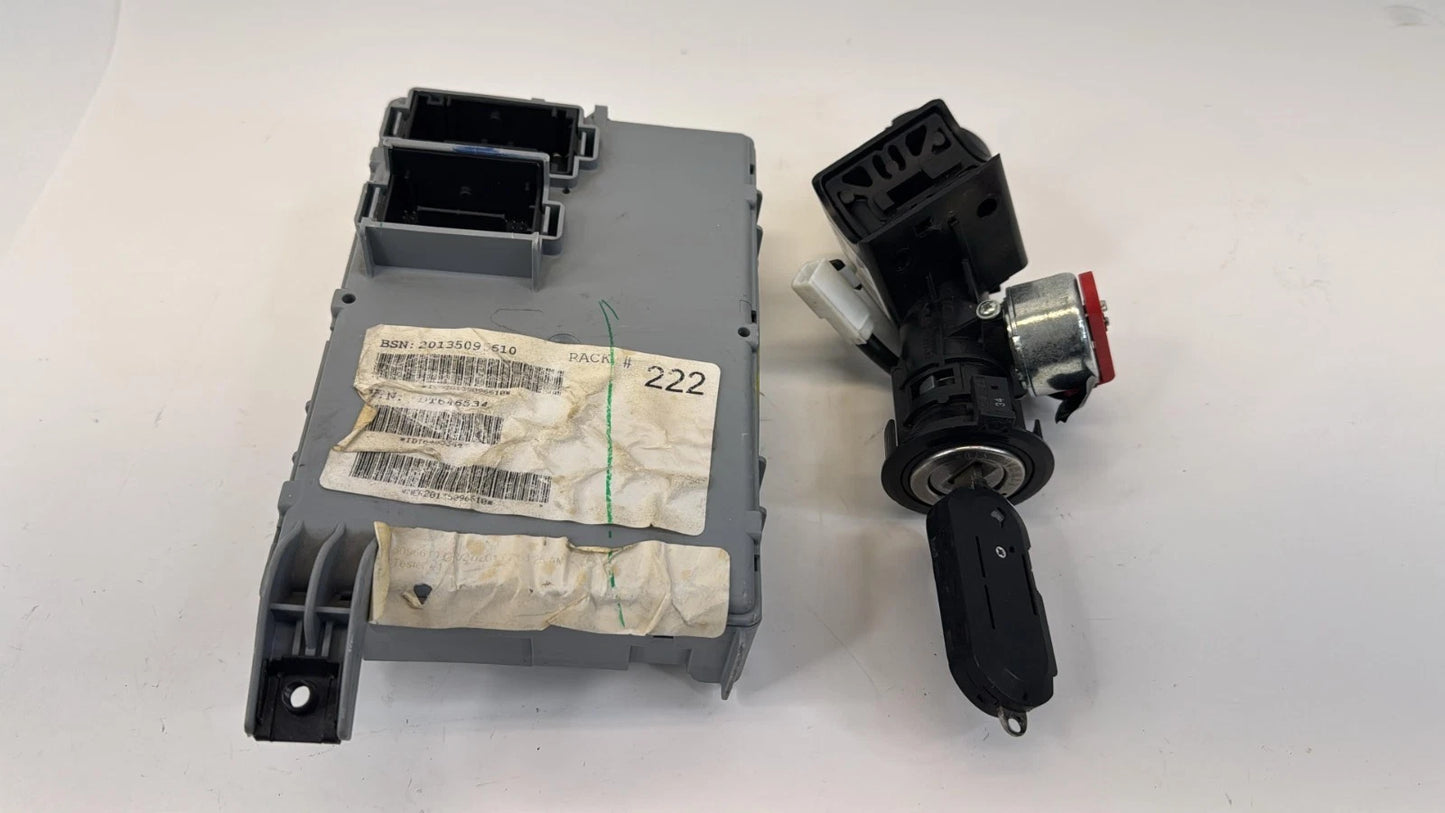 2012-2017 FIAT 500 1.4L AT BODY CONTROL MODULE W/ IGNITION SWITCH 68184342AD