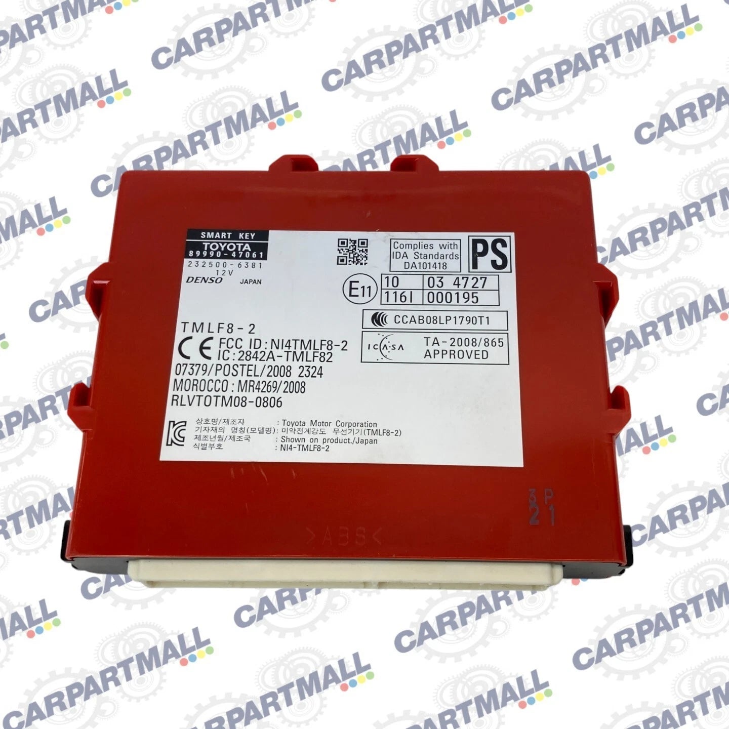 2010-2015 TOYOTA PRIUS KEYLESS SMART KEY ECU CONTROL UNIT OEM 89990-47061
