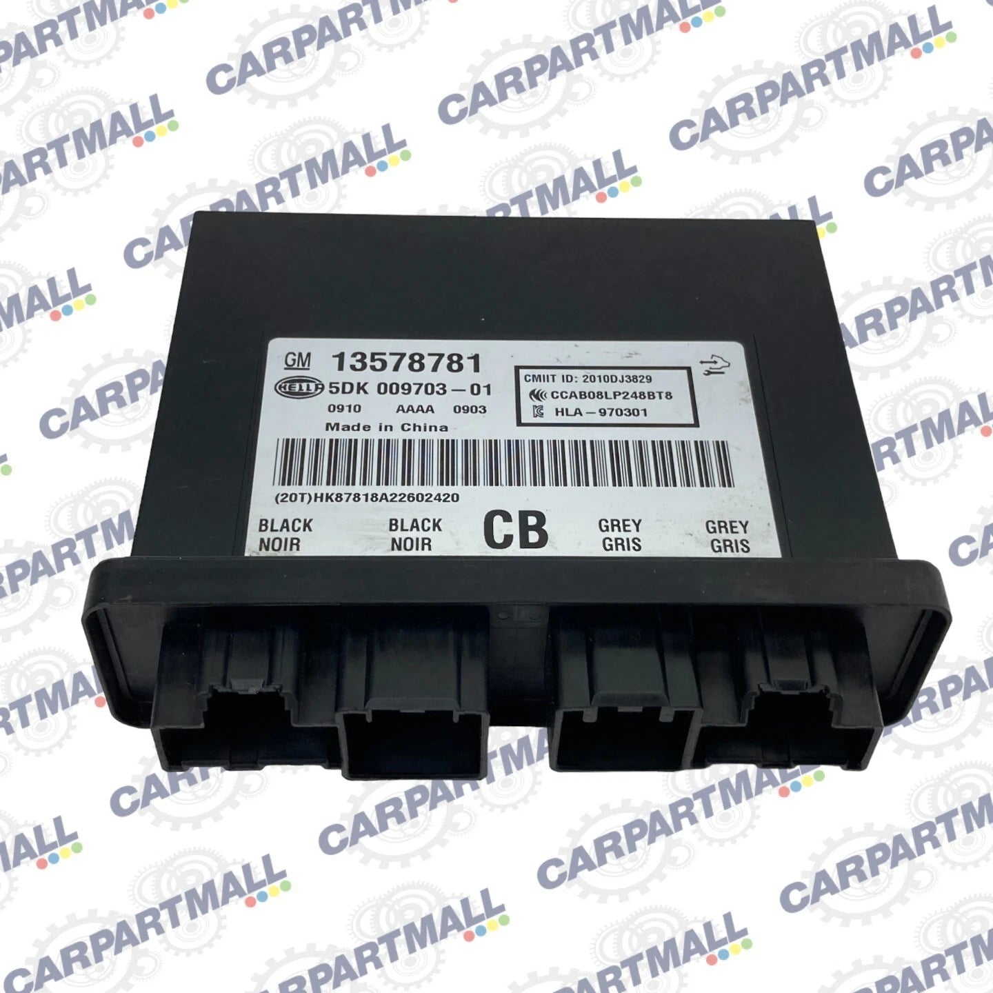 2013 BUICK REGAL THEFT LOCKING KEYLESS ENTRY CONTROL MODULE UNIT 13578781 OEM