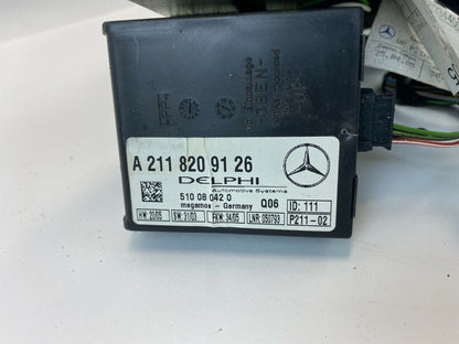 06 07 Mercedes-Benz C 280 Rear Trunk SAM Relay Fuse Box w/ Anti Theft Module OEM