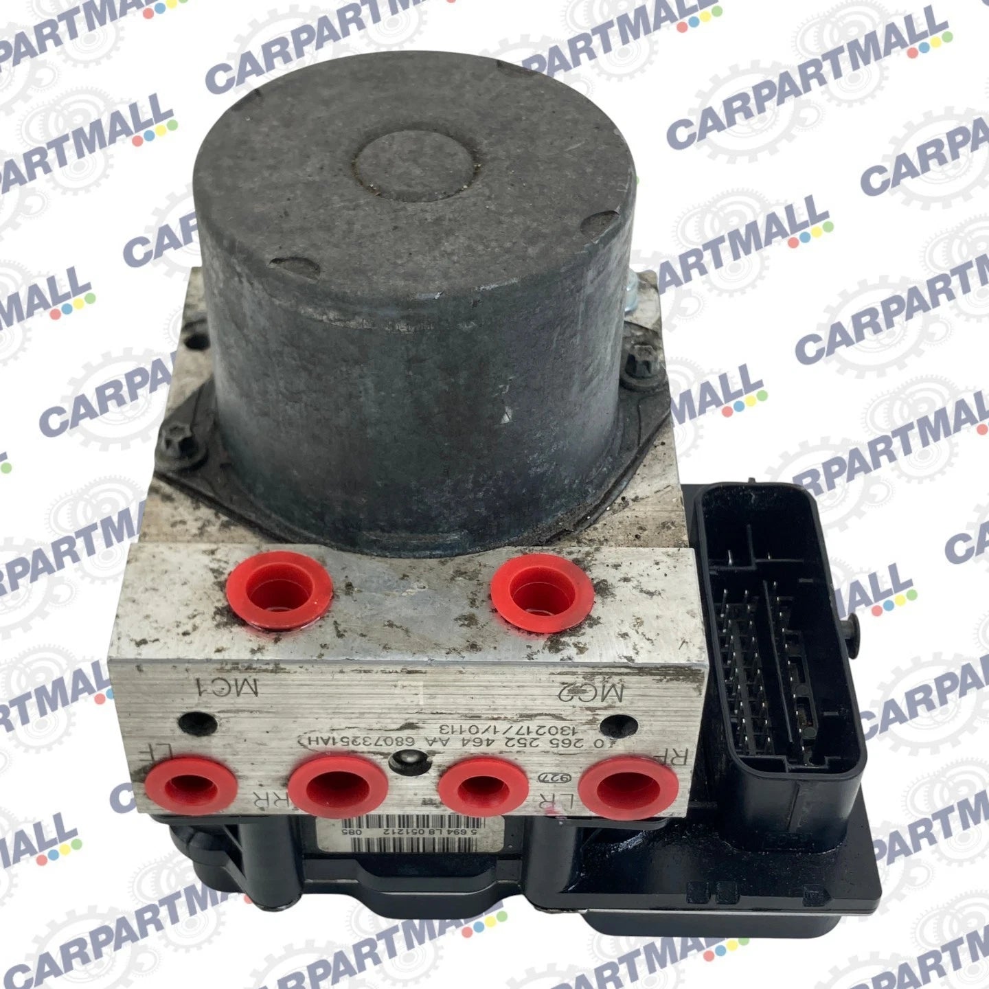 2012-2019 FIAT 500 1.4L A/T FWD ABS ANTI LOCK BRAKE PUMP MODULE 68073251AH OEM