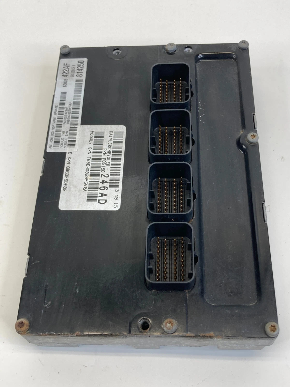 08-10 CHRYSLER 300 POWERTRAIN CONTROL MODULE ENGINE COMPUTER PCM 68026422AF OEM