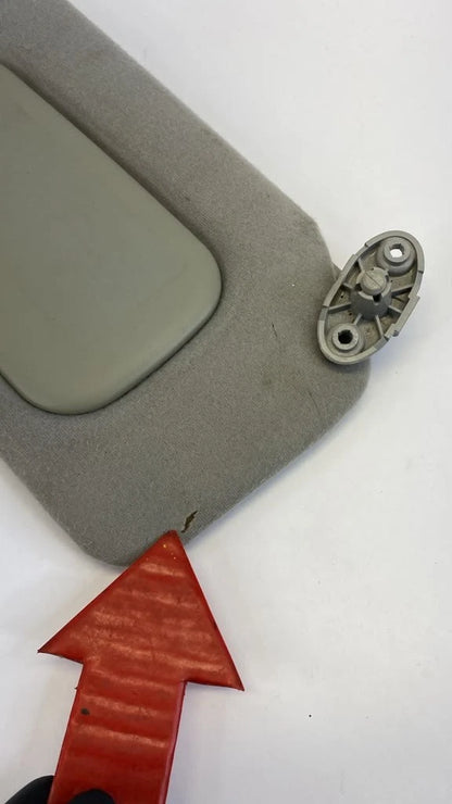 2001-2005 HONDA CIVIC SEDAN PASSENGER RIGHT SUN VISOR SUNVISOR GRAY OEM