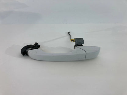 11-14 CHRYSLER 200 SEDAN REAR LEFT BACK EXTERIOR OUTER DOOR HANDLE WHITE RR LH