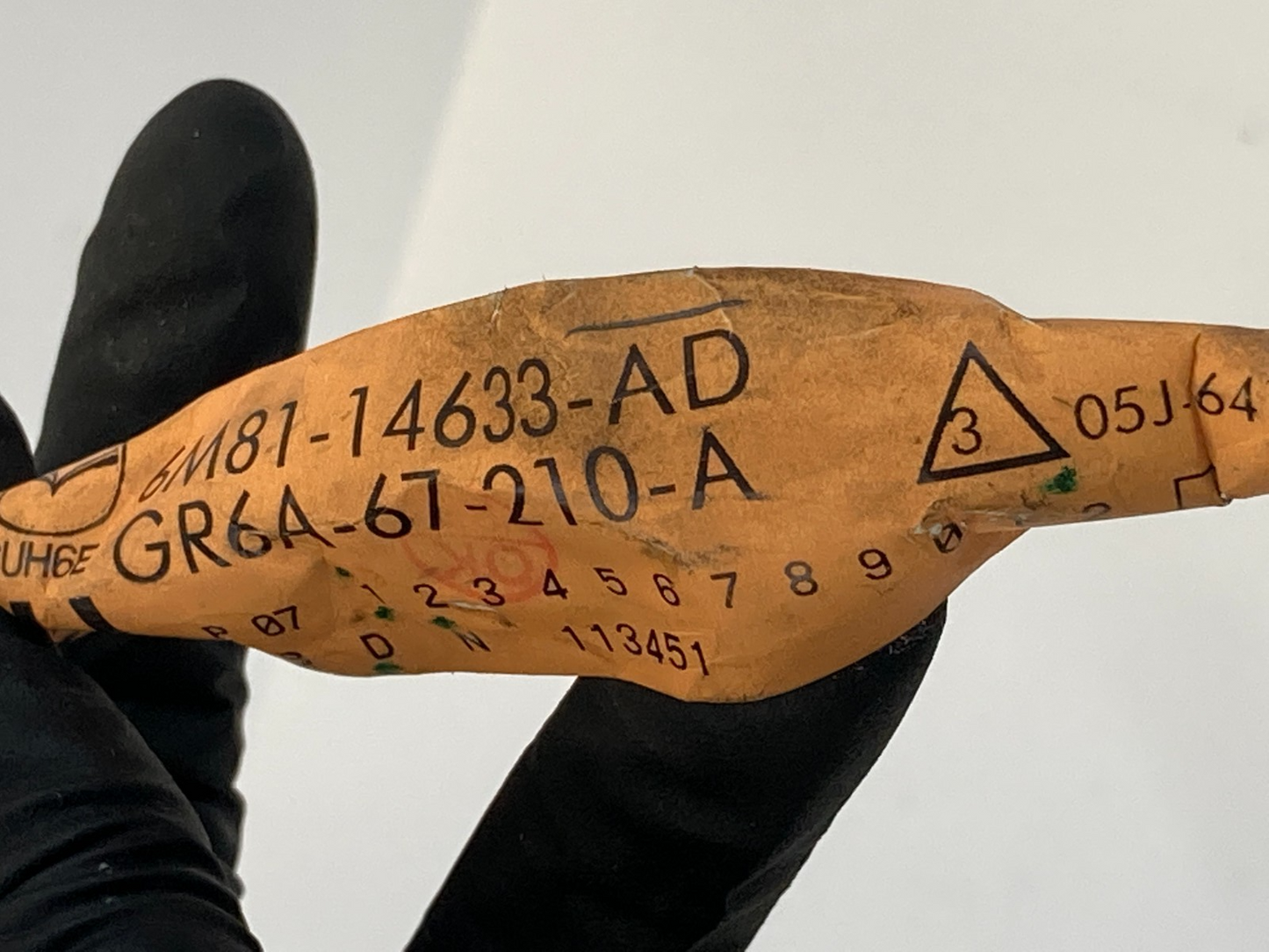 2006-2008 Mazda6 Mazda 6 Rear Left Side Door Wire Wiring Harness 6M81-14633-AD