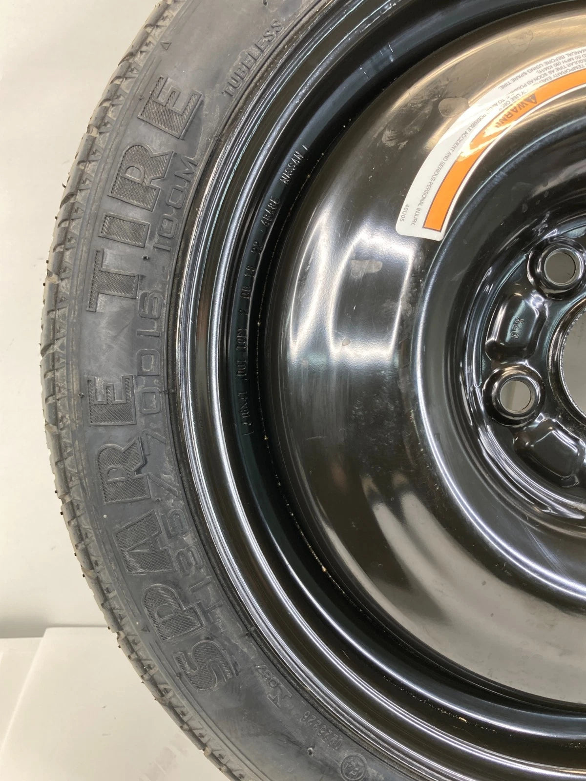 18-24 Nissan Altima Emergency Spare Tire Wheel Compact Donut T135/70D16 100M USA