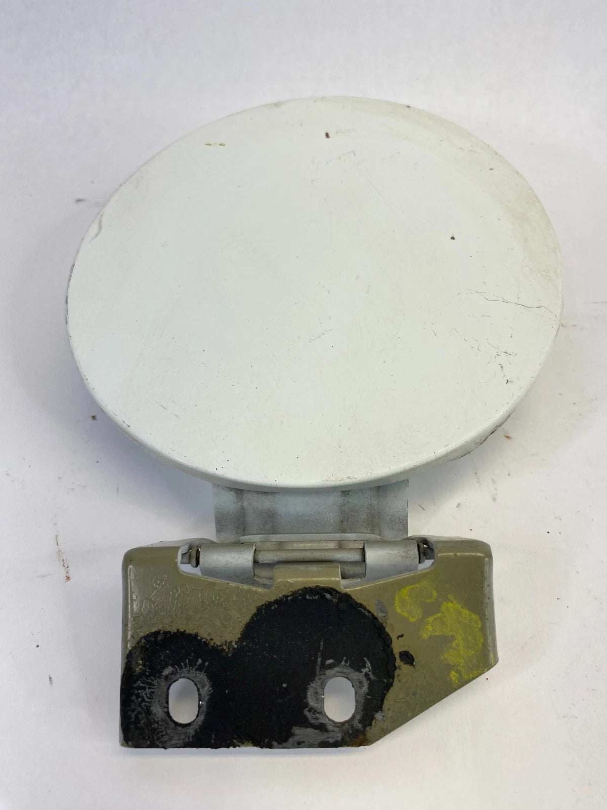2005-2010 HONDA ODYSSEY FUEL FILLER DOOR GAS CAP COVER ASSEMBLY WHITE OEM