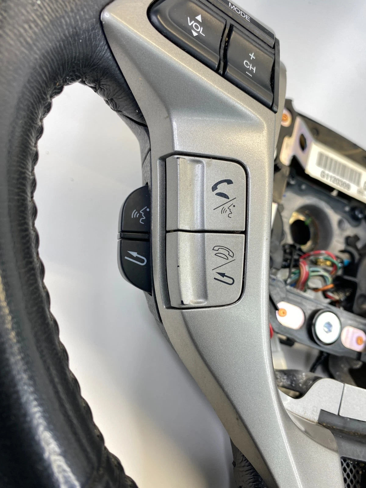 2010 2011 HONDA ACCORD CROSSTOUR STEERING WHEEL CRUISE CONTROL AUDIO LEATHER