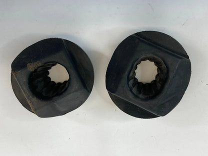 2009-2015 JAGUAR XF RADIATOR HOLDER RUBBER MOUNT BUSHING INSULATOR PAIR SET