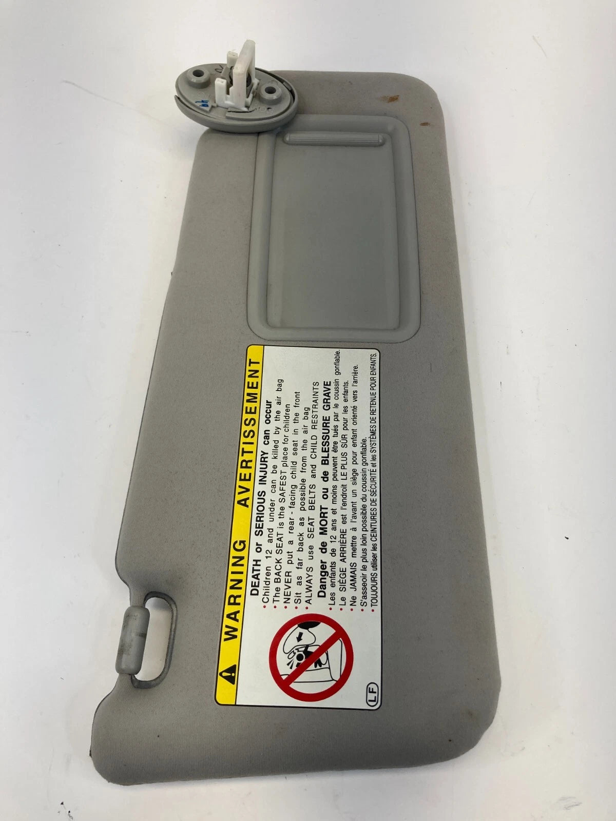 2006-2013 LEXUS IS250 ROOF RIGHT PASSENGER SUNVISOR SUN VISOR SHADE MIRROR OEM