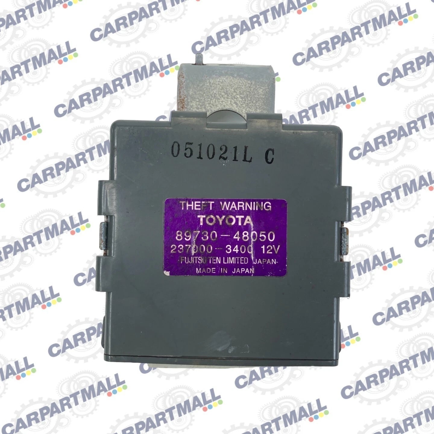 2006 2007 TOYOTA HIGHLANDER THEFT WARNING COMPUTER FRONT OEM FACTORY 89730-48050