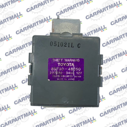 2006 2007 TOYOTA HIGHLANDER THEFT WARNING COMPUTER FRONT OEM FACTORY 89730-48050