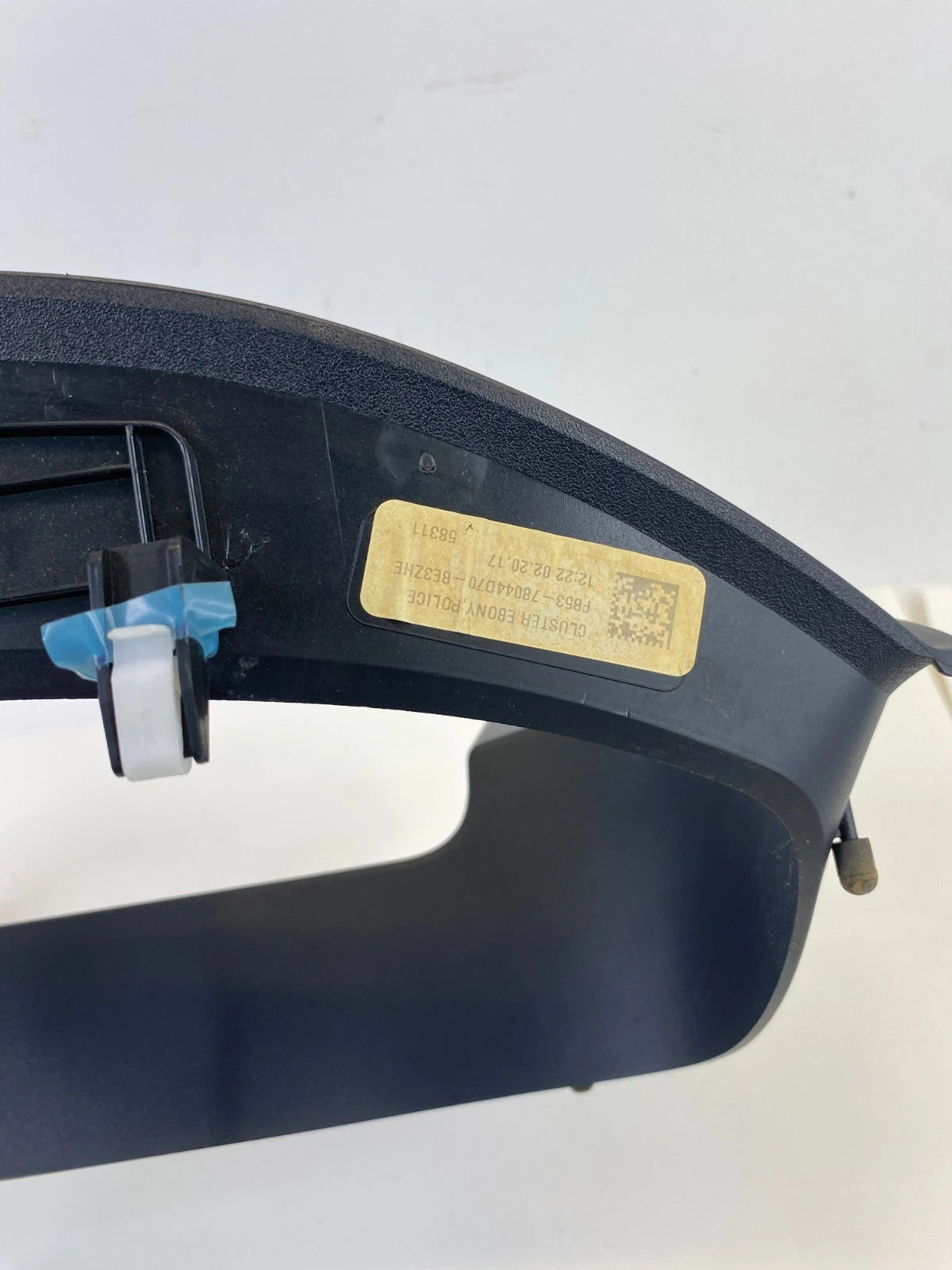16-19 FORD EXPLORER POLICE INTERCEPTOR DASH CLUSTER BEZEL TRIM FB53-78044D70-B