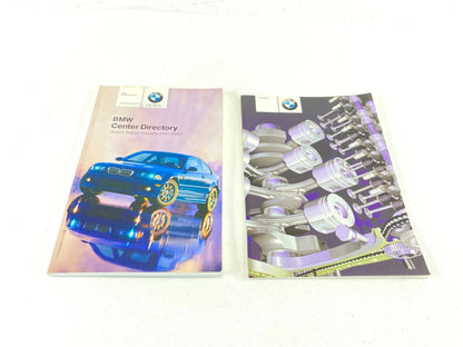 2002 BMW 330XI 330I OWNERS MANUAL WARRANTY ASSISTANCE INFORMATION GUIDE W CASE