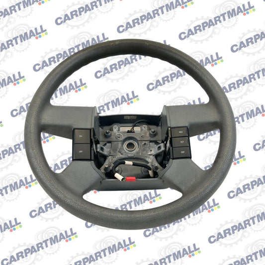 04-08 FORD F-150 STEERING WHEEL W/ CRUISE CONTROL BUTTONS GRAY 5L343600BD32NC