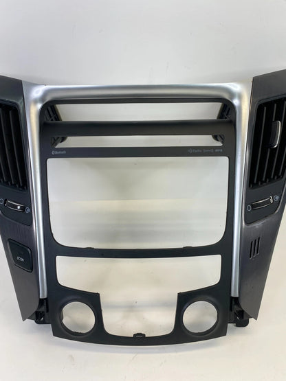 2012-2015 HYUNDAI SONATA BEZEL DASH RADIO PANEL CLIMATE CONTROL W/ AIR VENT OEM