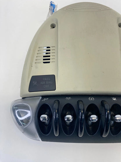 2007-2013 MINI COOPER OVERHEAD CONSOLE DOME LIGHT SUNROOF SWITCH 3422626 OEM