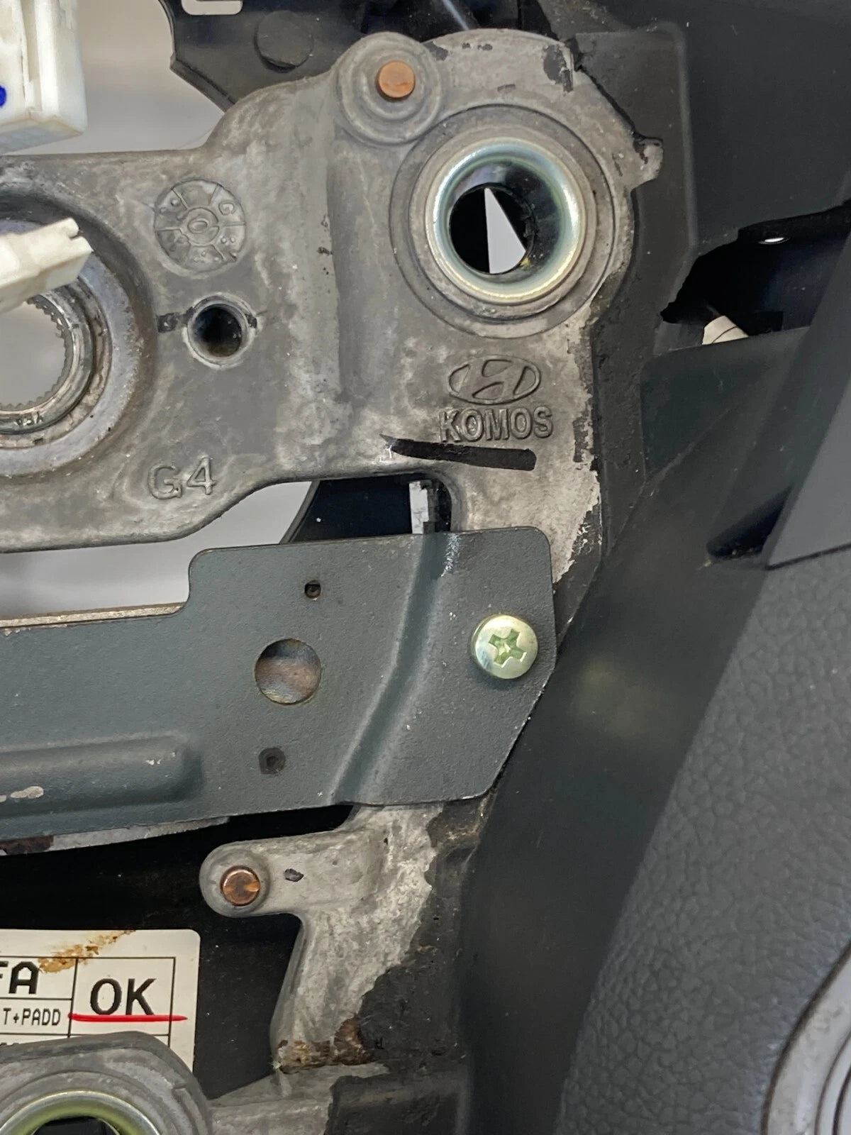 11-14 HYUNDAI SONATA STEERING WHEEL W/ PADDLE AUDIO & CRUISE CONTROL 56110-3Q450