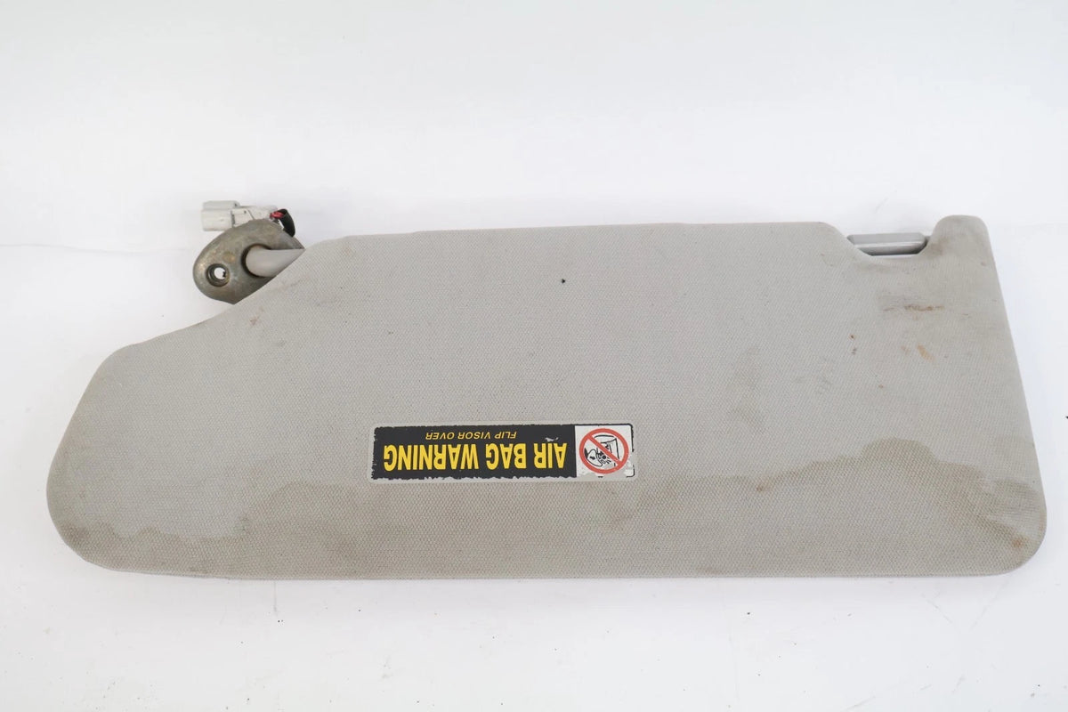 03-07 HONDA ACCORD SEDAN RIGHT PASSENGER SUNVISOR SUN VISOR W LIGHT & MIRROR OEM