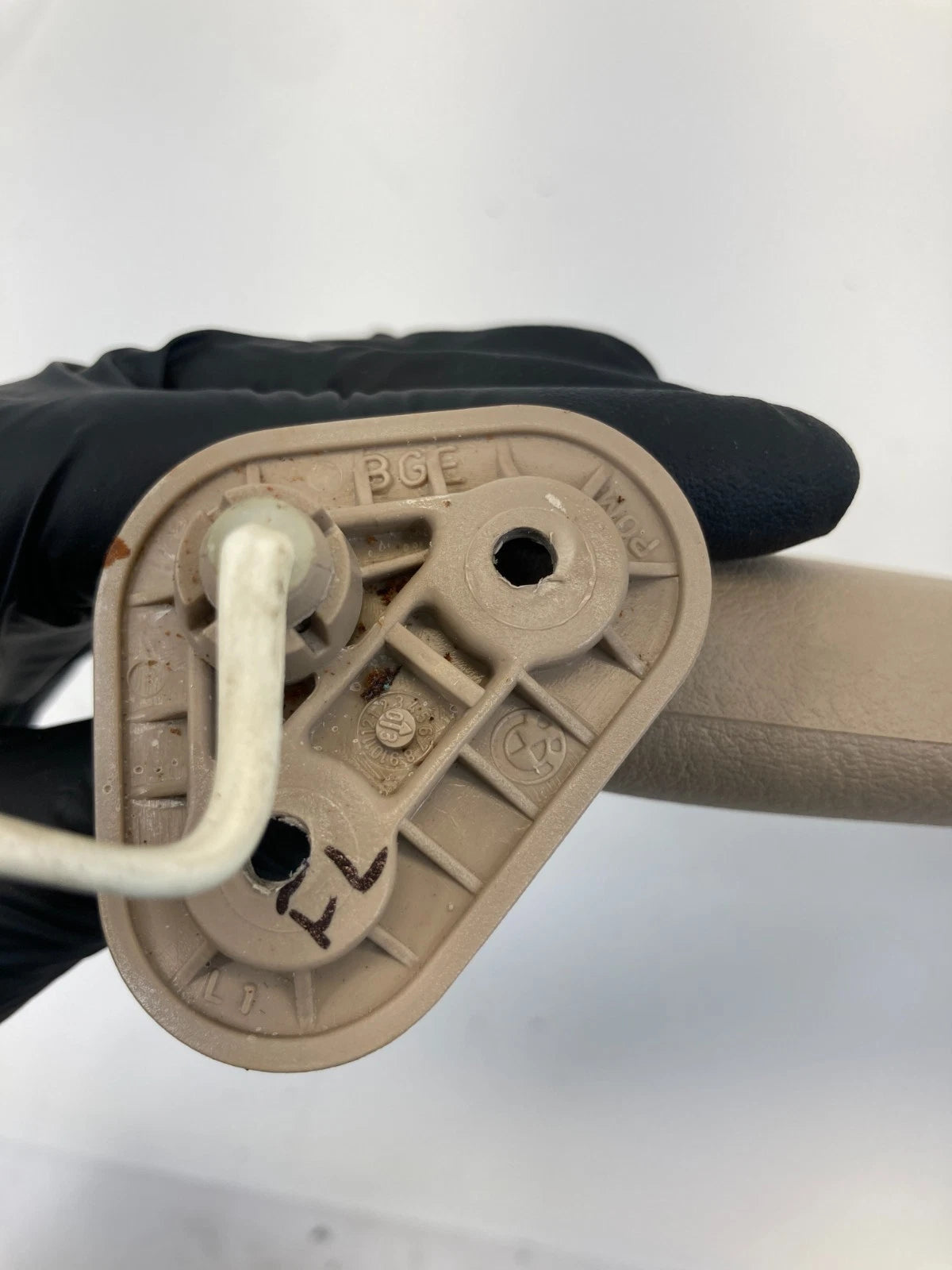 99 00 BMW 323I 01-05 325I LEFT DRIVER SIDE SUNVISOR SUN VISOR SHADE W/ MIRROR