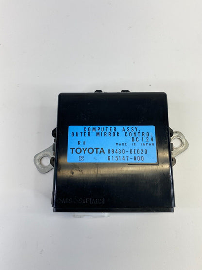 2004-2006 Lexus RX330 Right Outer Mirror Computer Control Module 89430-0E020 OEM