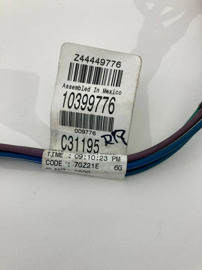 07-09 AURA 08-12 MALIBU REAR RIGHT DOOR WINDOW SWITCH WIRING HARNESS 10399776