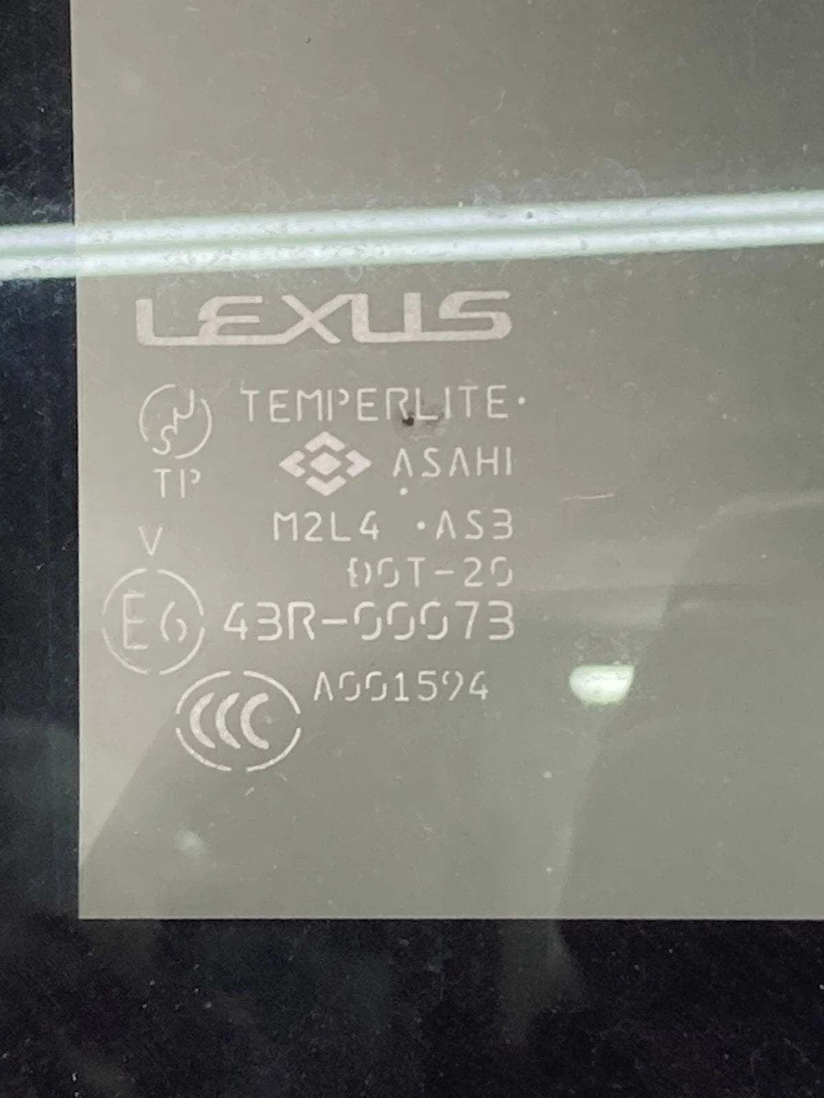 2006-2008 LEXUS RX400H FRONT PANO SUNROOF SUN ROOF GLASS ASSEMBLY OEM