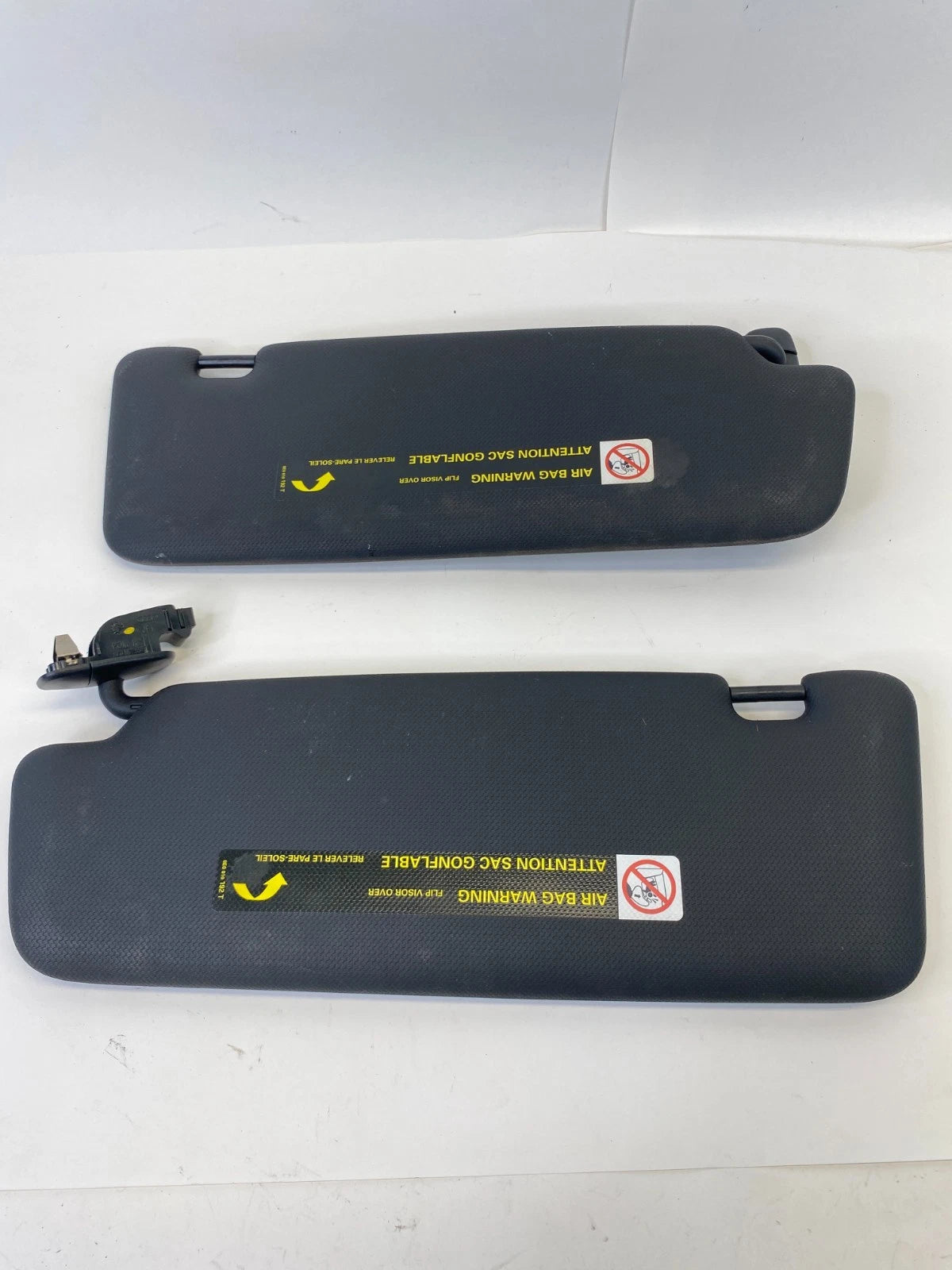 2008-2011 AUDI A5 QUATTRO LEFT & RIGHT SUNVISOR SET W/MIRROR OEM FACTORY
