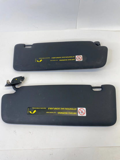 2008-2011 AUDI A5 QUATTRO LEFT & RIGHT SUNVISOR SET W/MIRROR OEM FACTORY
