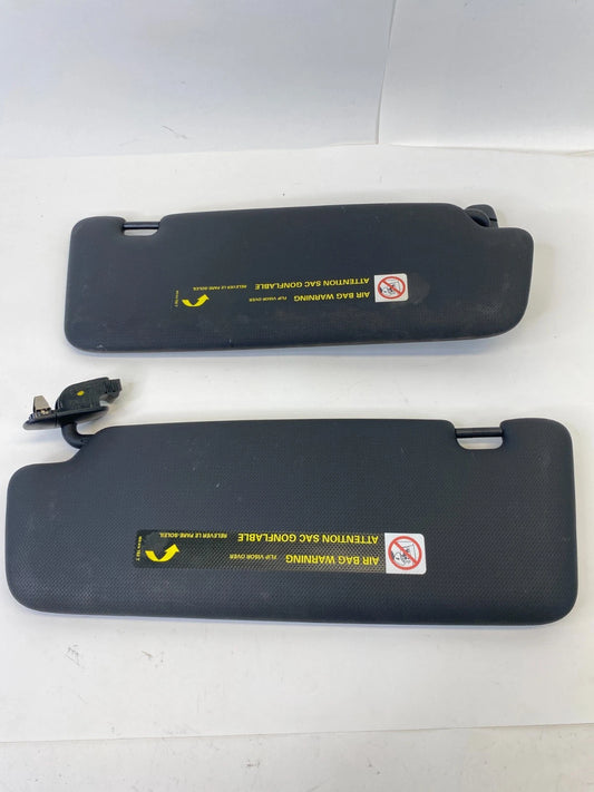 2008-2011 AUDI A5 QUATTRO LEFT & RIGHT SUNVISOR SET W/MIRROR OEM FACTORY