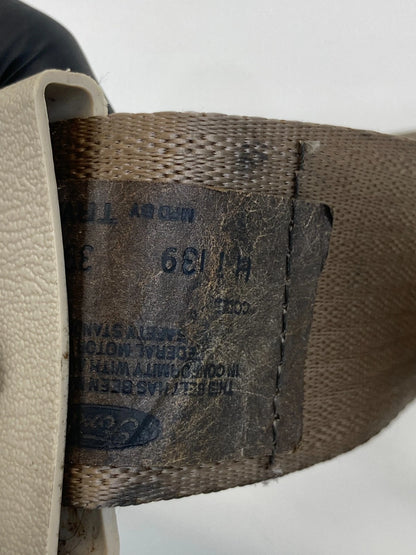 1998-2002 LINCOLN TOWN CAR FRONT CENTER SEAT BELT LAP BELT ASSEMBLY OEM