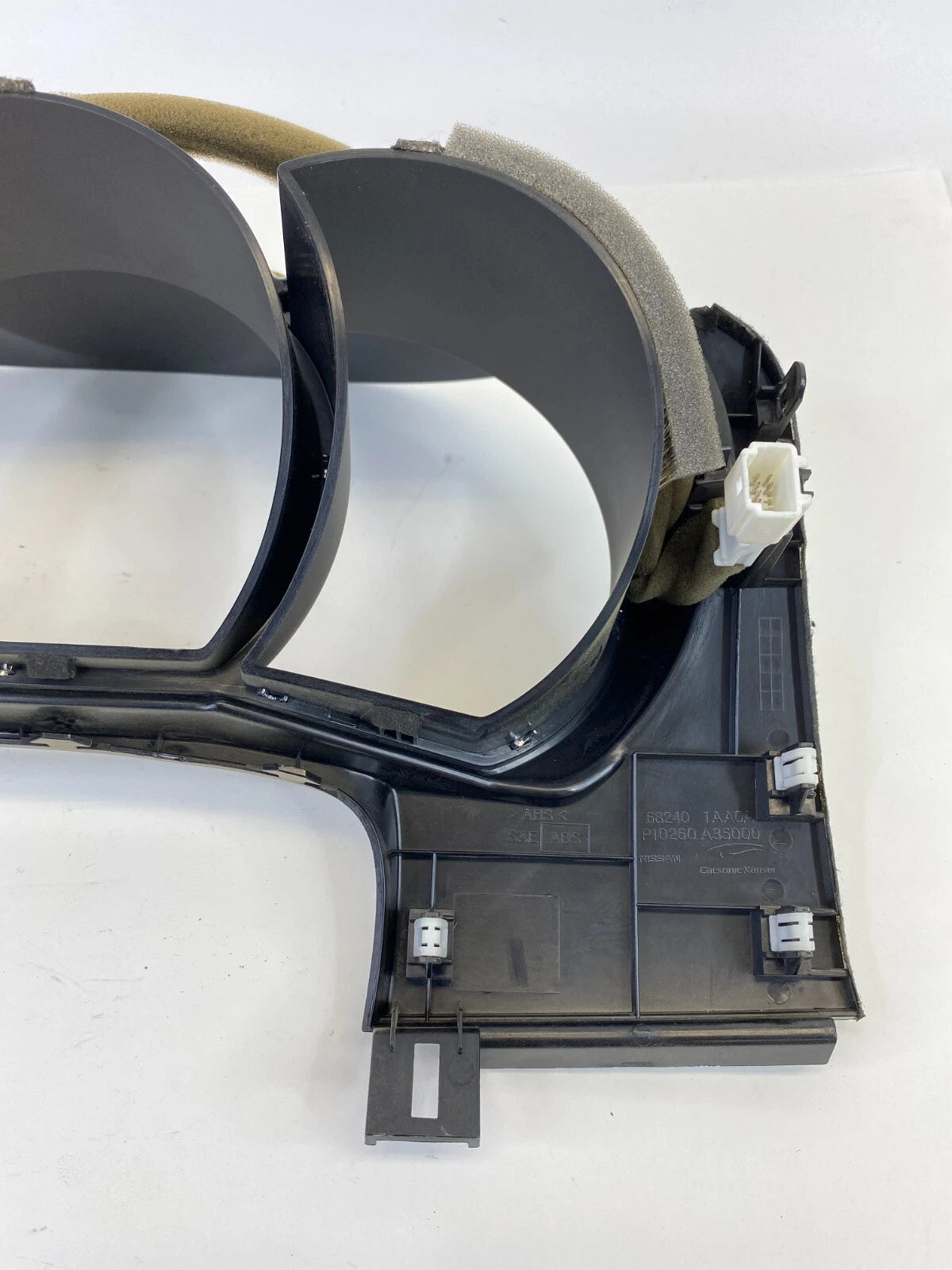 2009-2014 NISSAN MURANO SPEEDOMETER INSTRUMENT CLUSTER DASH BEZEL 68240-1AA0A