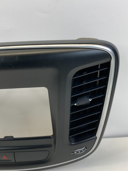 2015-2017 Chrysler 200 Dash Radio Bezel Trim w/ Air Vent & Hazard Switch OEM