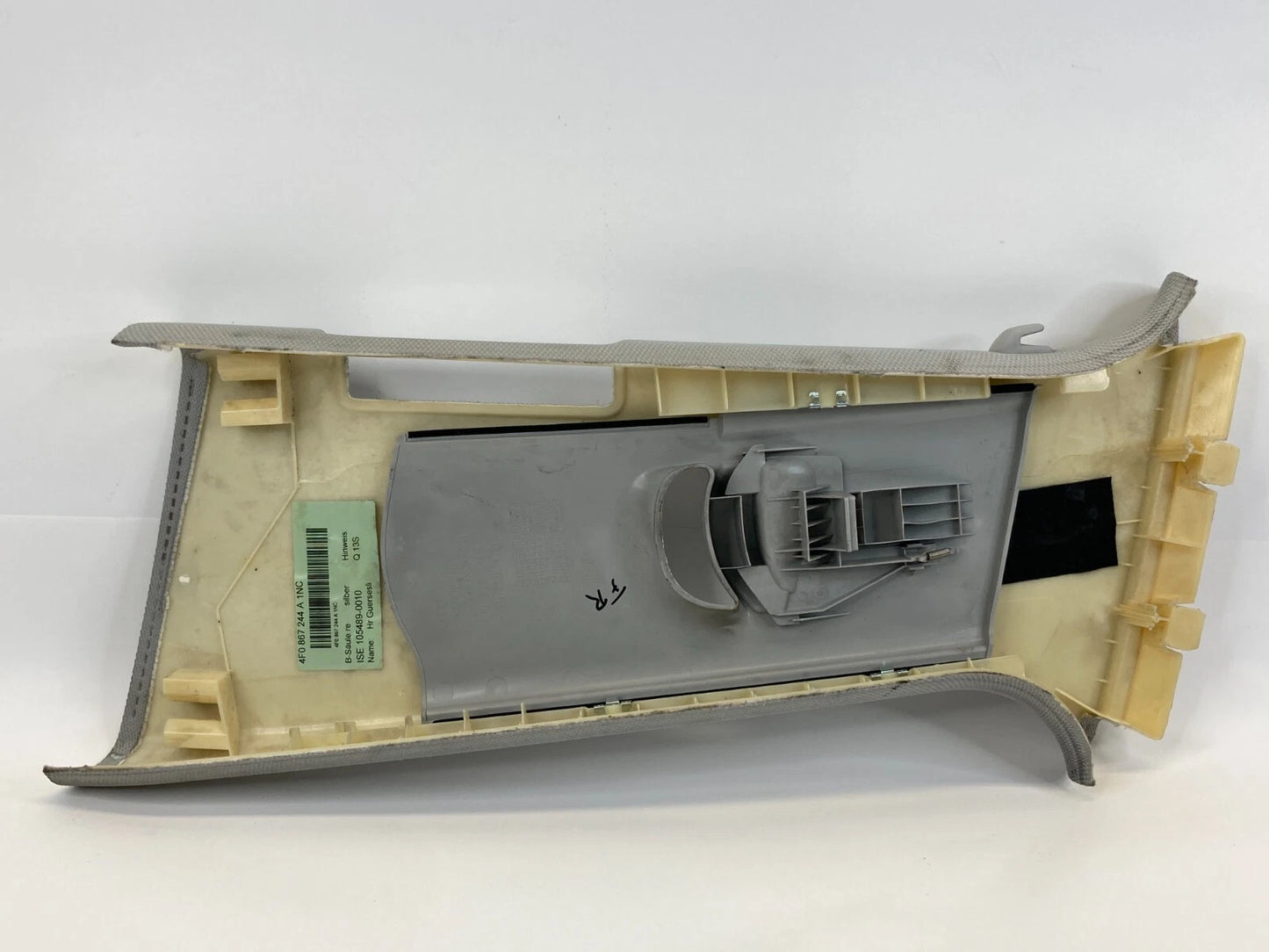 05-08 AUDI A6 QUATTRO FRONT RIGHT UPPER B PILLAR CENTER COVER TRIM 4F0867294 OEM