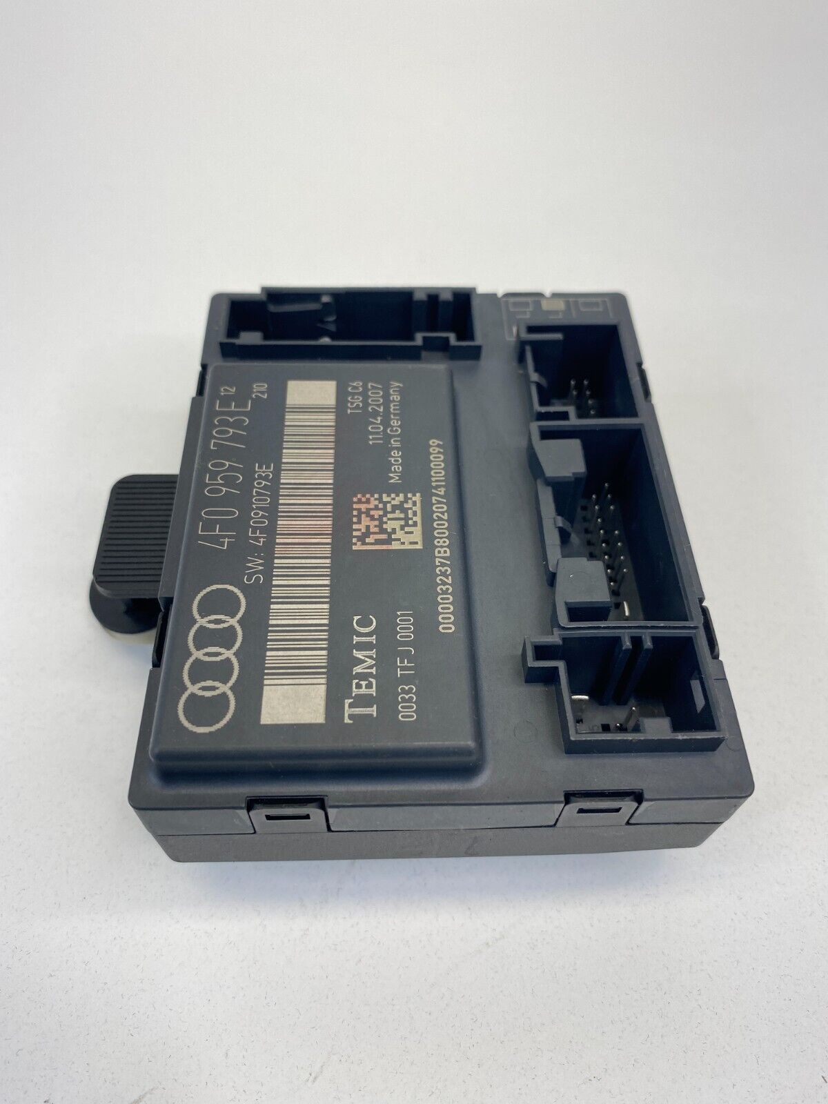 06-08 Audi A6 Quattro Front Left Door Computer Control Module 4F0-959-793-E OEM