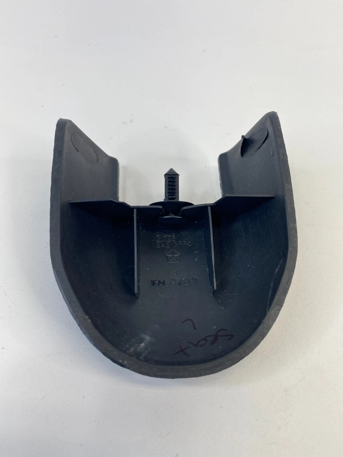 99-04 JEEP GRAND CHEROKEE FRONT LEFT SEAT TRACK END COVER TRIM CAP 5FZ19TRM OEM